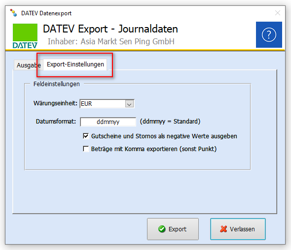 21.DATEV Export Register Einstellungen.png